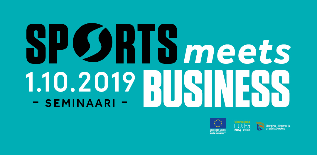 Uusi tapahtuma Sports meets Business 1.10.2019